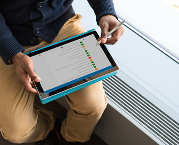As your team opens and closes work orders, completes inspections, and responds to mobile surveys, managers can track progress through our Business Intelligence tools.